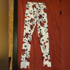 Black milk roses leggings
